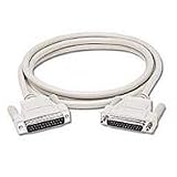 Cables To Go 02665 DB25 Male/Male Cable, Beige (6 Feet/1.82 Meters)