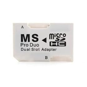 Photofast Dual MicroSD TF to MS Pro Duo Adapter CR-5400