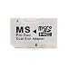 Photofast Dual MicroSD TF to MS Pro Duo Adapter CR-5400