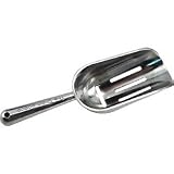 Aluminum Slotted Draining Ice Scoop