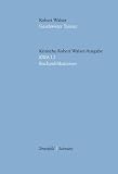 Produkt-Bild: Kritische Robert-Walser-Ausgabe: Walser, Robert, Bd.1/2 : Geschwister Tanner (Erstdruck), m. CD-ROM: Abt. I / BD 2