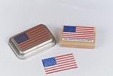 STAMP & STAMP PAD SET AMERICAN FLAG