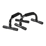 Pro Line Black Metal Padded Push up Bar Set - Gym Push up Bar, Gym Pushup Bar, Pull up Bar, Push up Bar, Push up Bar Exercises