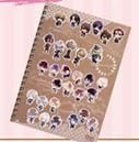 Otomeito Namco characters pop store A5 sketchbook DIABOLIK LOVERS Deer Bo Rick Lovers Hakuoki NORN9 Notes