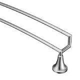Moen YB5822CH Icon 24 Double Towel Bar, Polished Chrome