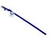 Hamilton 14" x 3/8" Snag-Proof Braided Nylon Safety Cat Collar, Blue