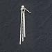 Sterling Silver Fancy Dangle Post Earrings - Pair