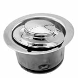Westbrass Deep Waste King 3 Bolt Mount Flange and Stopper D2102-06