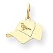 14K Baltimore Orioles Sm Baseball Cap Charm