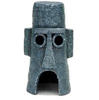 SpongeBob SquarePants® 6.5″ Squidward® Easter Island Home Aquarium Ornament