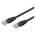 BIGtec 10m CAT.5e Ethernet LAN Patchkabel Gigabit Netzwerkkabel Patch Kabel schwarz (RJ45, Cat 5e, Twisted Pair UTP, 1000 Mbit/s) 2 x RJ45 Stecker ideal f�r Switch , DSL Verbindungen , Patchfelder , Patchpanel , Router , Modem , Access Point und andere Ger�te mit RJ45 Anschlu� ,CAT Kabel KAT Kabel CAT5e