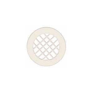 Swanstone DC-MD-018 Fit-Flo Metal Drain Cover, Bisque Finish