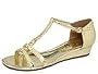 Enzo Angiolini Nine4 | Women's Dress Flat Shoes Light Gold Snake