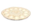 French Country Rooster Deviled Egg Plate/Tray With Embossed Rooster Design Wonderful Kitchen Decor