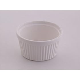 Gourmet kitchen collection set of 4 ramekin dishes creme brulee souffle by Rayware
