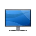 UltraSharp 2407WFP 24-inch Wide-Screen Black Flat Panel Monitor, LCD with Height Adjustable Stand