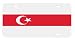 Tatars Tartars Belarus Flag Auto License Plate