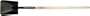 6 Pack Razor-Back 44124 Square Point Transfer Shovel with Tab Socket and Forward-turn Step - 48" Long Handle (S248S)