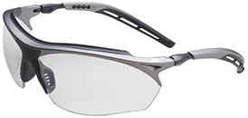 Silver/Black 3M Maxim GT Safety Eyewear - Clear, Anti-Fog (10/Pack) - R3-14246-00000-20