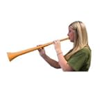 Vuvuzela Stadium Horn Collapsible Noise Maker - Orange
