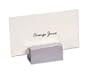 Stainless Steel Menu / Place Card Holder (C7982)
