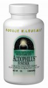 Source Naturals - Acidophilus Lactobacilli With Pectin, 50 mill, 100 capsules