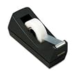 Scotch Products - Scotch - Desktop Tape Dispenser, 1" core, Weighted Non-Skid Base, Black - Sold As 1 Each - Weighted, nonskid base for one-hand dispensing. - Designed to hold tapes up to 1,500" long. -