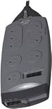 Belkin F9G930-10-GRY 150KA Surge Protector for Phones and Modems