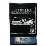 Seattle Seahawks NFL Team Color Jacquard Golf Towel