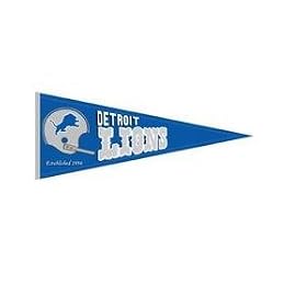 <b>Detroit Lions Throwback Wool Blend Pennant</b>