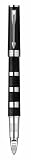 Parker Ingenuity Large Daring Black Rubber and Metal Chrome Trim (CT) 5th Technology Mode Pen (S0959230)