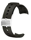 Suunto Lumi Wrist-Top Computer Watch Replacement Strap (Sportif Black) by Suunto