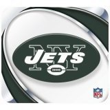 NFL Football Team Logo Vortex Sublimated Mouse Pad - New York Jets by
