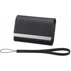 Sony LCS-THP/B Soft Leather Carrying Case for Sony DSC-T Series Digital Cameras (Black)