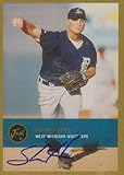 Shane Hearns, West Michigan Whitecaps - Mariners Affiliate, 2000 Just Memorabilia Autographed Card