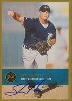 Shane Hearns, West Michigan Whitecaps - Mariners Affiliate Autographed Card