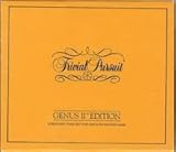 Trivial Pursuit Genus II Edition - subsidary Card Set - Very Good Condition