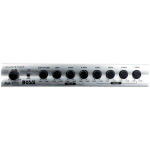 New High Quality BOSS AUDIO AVA1210 7 BAND PREAMP EQUALIZER (12 VOLT-CAR STEREO ACCESS)