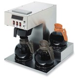 COFFEEMAKER,3 BURNER,SS