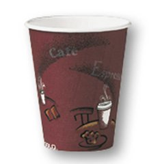 BISTRO CUP PPR HOT 8OZ 50/PK 20/CS per CS
