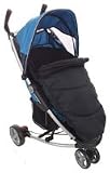 Petite Star - Black Footmuff to fit the Zia Pushchair