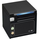 Seiko Instruments Thermal Receipt Black Serial Front-Exit W/ Powersupply,Cable item known as : RP-E11-K3FJ1-S2C3