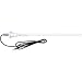 Rubber Mast Marine AM/FM Antenna - White