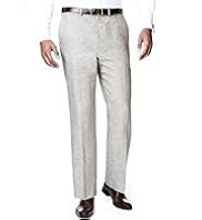 Collezione Pure Linen Flat Front Trousers