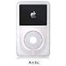 iSkin Silicone Case with Scratch-Resistant Visor for 60/80 GB iPod classic 5G, 5.5G (Clear)