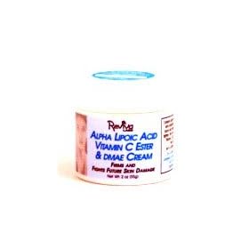 Reviva Labs Alpha Lipoic Acid, Vitamin C Ester, & DMAE Cream Facial Night Treatments