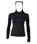 AF Core Athletic Women's Seamless Dri-Fit Long Sleeve Warmer Hoodie Black M