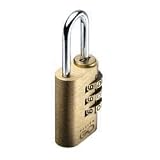 Combination Brass Padlock for travel luggage