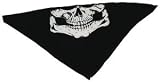 Ultimate Cycle Products PLAIN SKULL FACEMASK Casual Headwear Skull Face Mask BLK Black w/ Skull Graphic O/S Skull face mask - 22-471