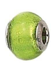 Zable August Birthstones Murano Glass Sterling Silver Charm